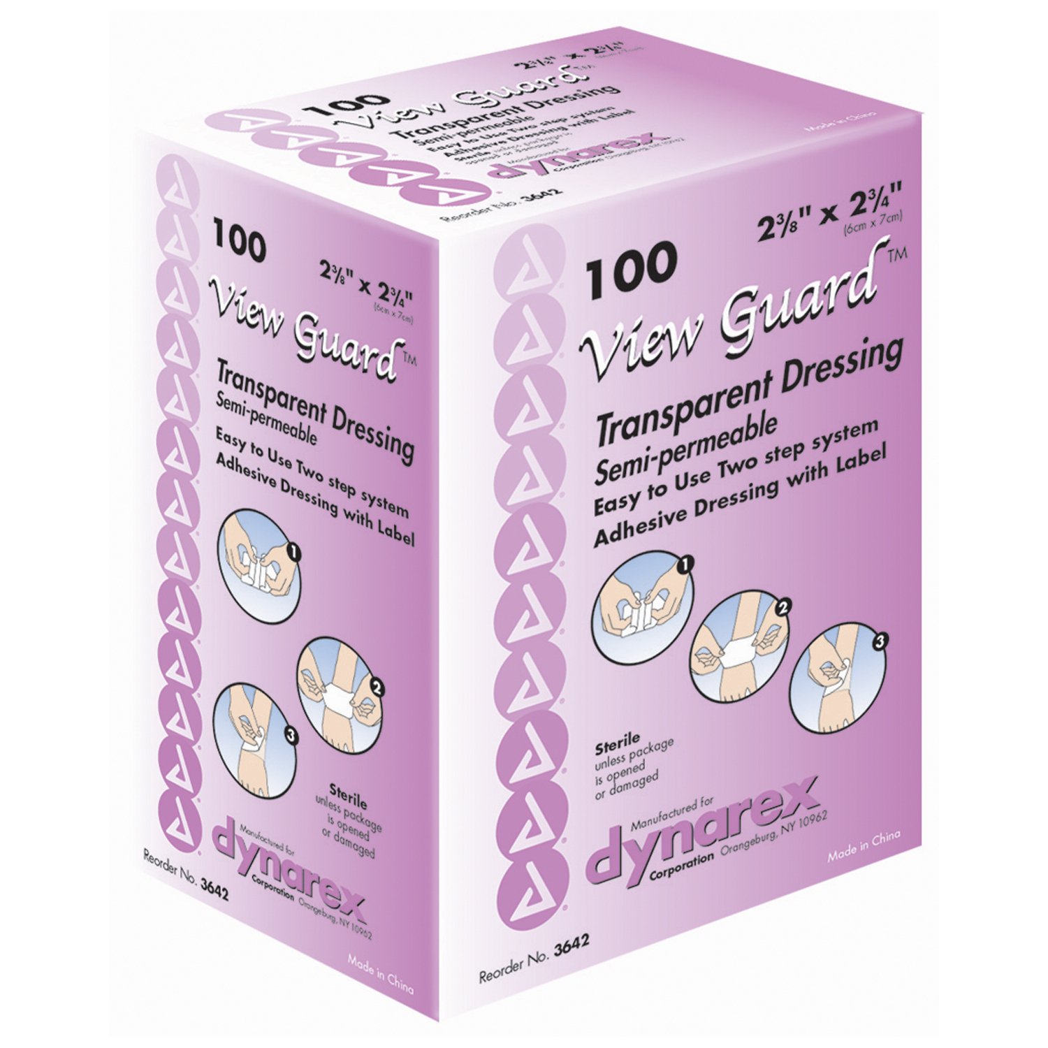 View Guard Transparent Film Dressing, 2-3/8 x 2 Inch MK 670178