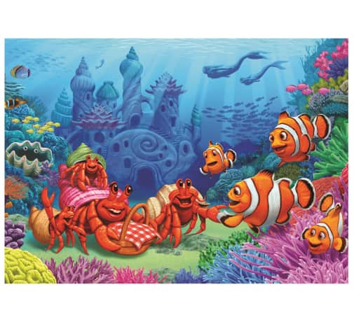 Cobble Hill Clownfish Gathering Tray Puzzle (35 piece)