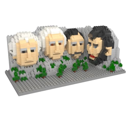 Mini Building Blocks: Mount Rushmore National Memorial (691 pieces)