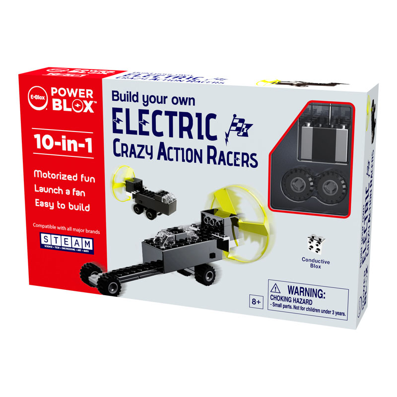 Power Blox Build Your Own Electric Crazy Action Racers