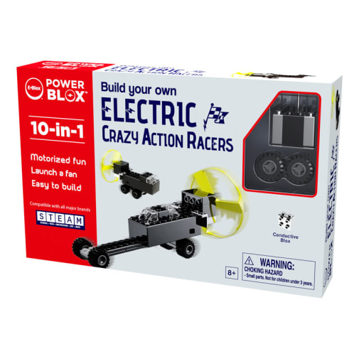 Power Blox Build Your Own Electric Crazy Action Racers