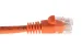 Cat6 Slim Snagless Ethernet Patch Cable, 6 ft, Orange