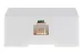 RJ11 Single Port Surface Mount Jack White