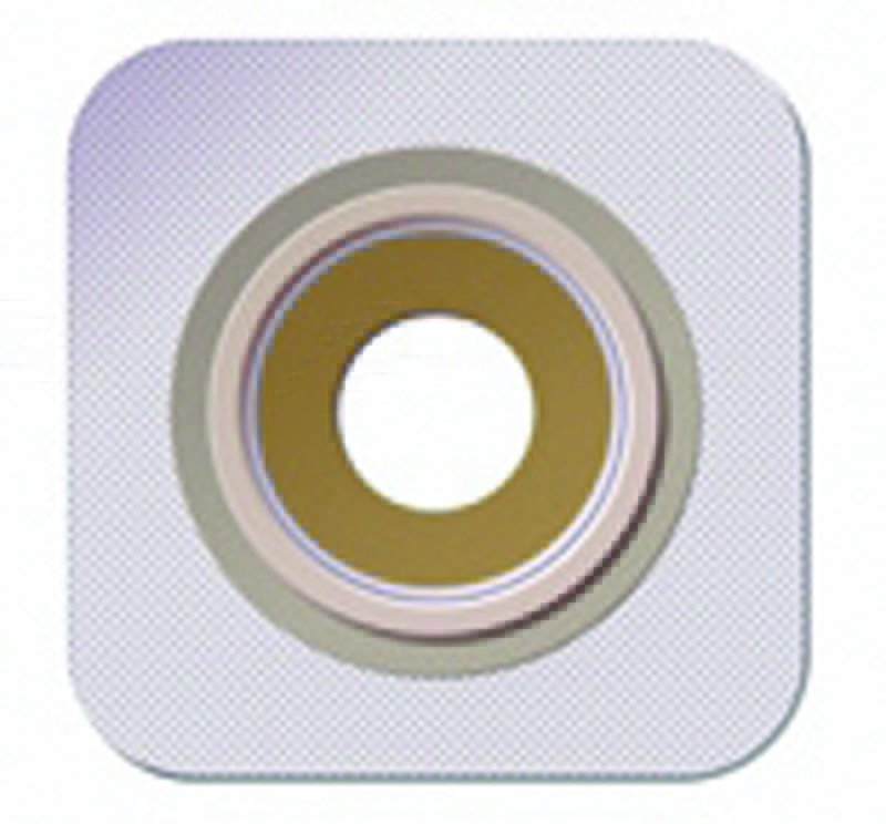 Sur-Fit Natura Stomahesive Ostomy Barrier With 1-2 1/8 Inch Stoma Opening MK 581629