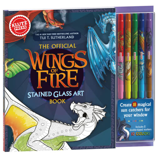 Klutz Wings of Fire Stained Glass Art Book