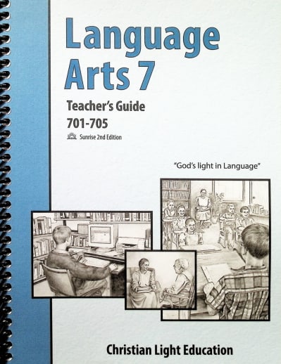 Language Arts LightUnit 701-705 Teacher's Guide Sunrise 2nd Edition