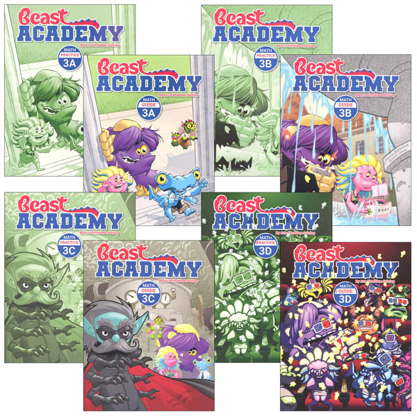 Beast Academy Level 3 Curriculum Package