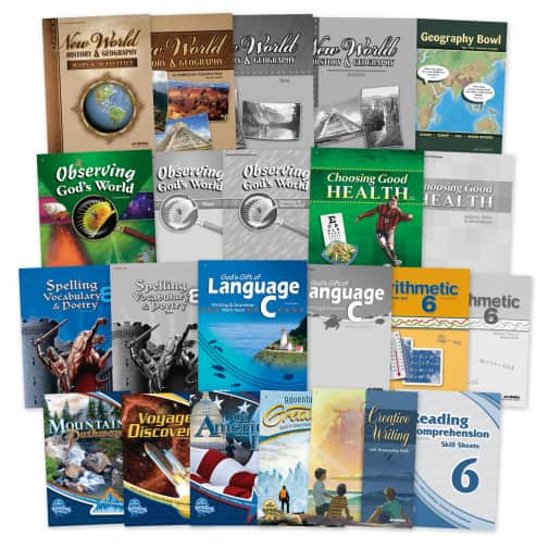 Abeka Grade 6 Child Kit (Bound)