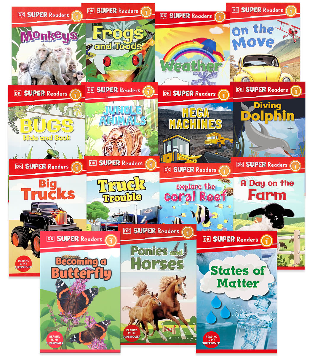 DK Super Reader Level 1 Package