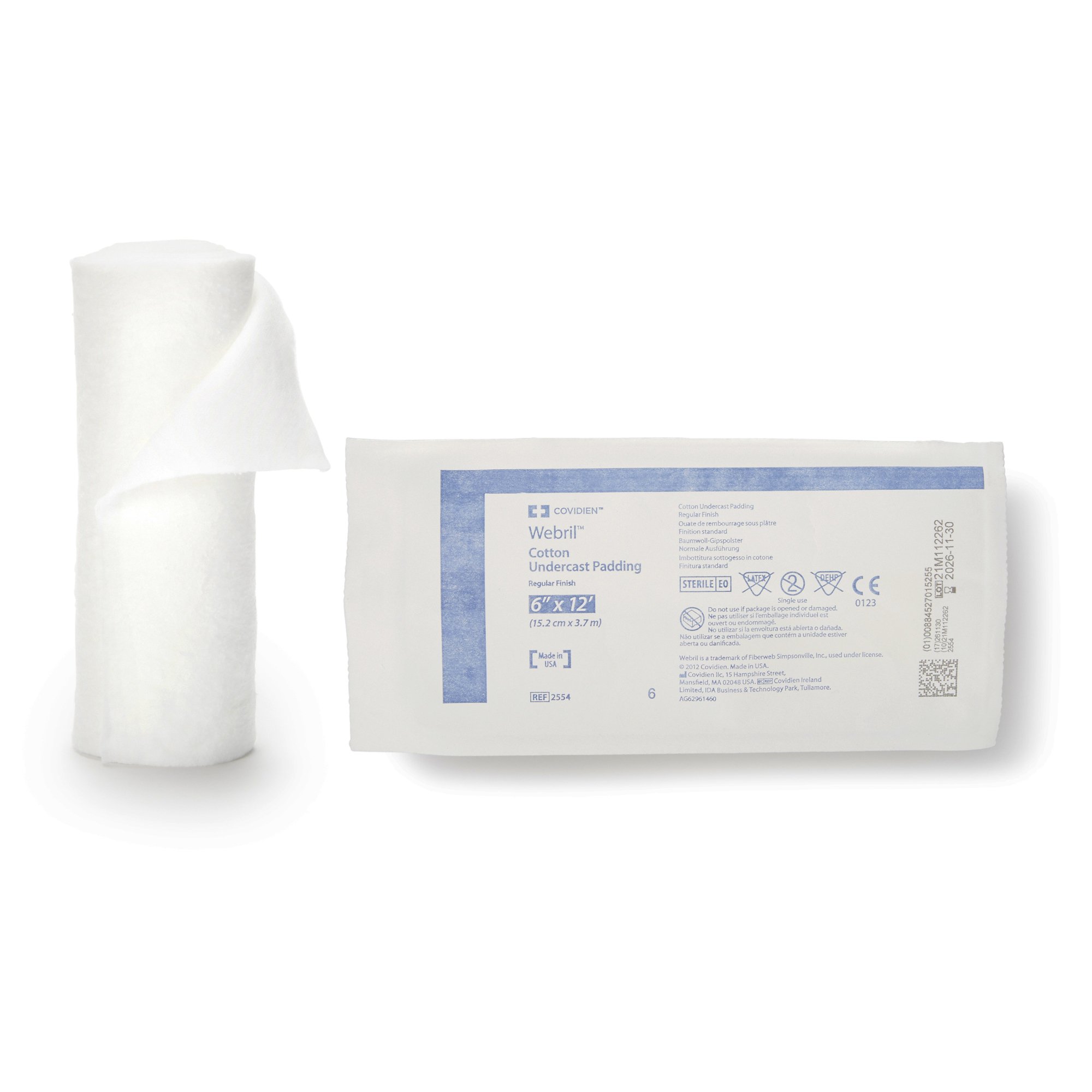 Webril Cast Padding, 6 Inch x 4 Yard MK 187159