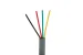 Silver Satin Modular Cable, 4 Conductor, 1000 Ft.