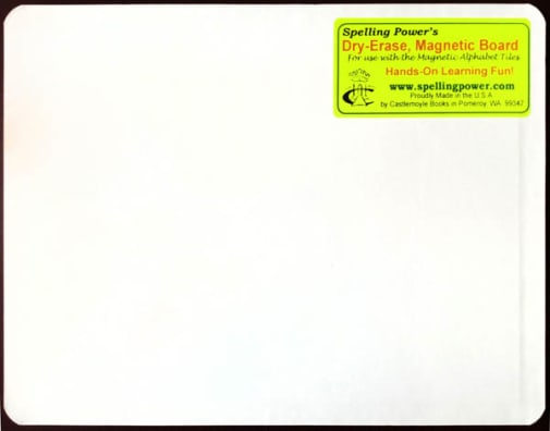 Spelling Power Dry-Erase Board