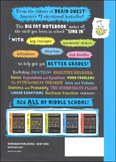 Everything You Need to ace 5冊 Big Fat Notebook Set 5 Book. Everything You Need to Ace