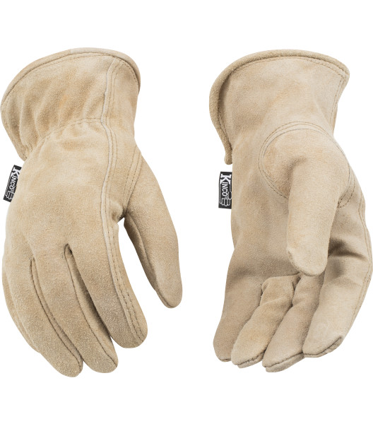Women&rsquo;s Suede Cowhide Driver, Tan, large
