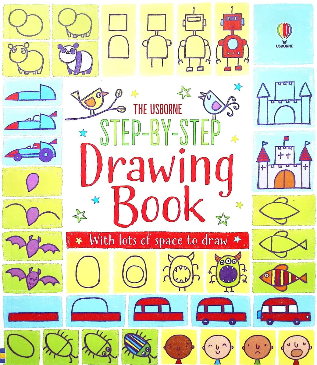 Step-By-Step Drawing Book