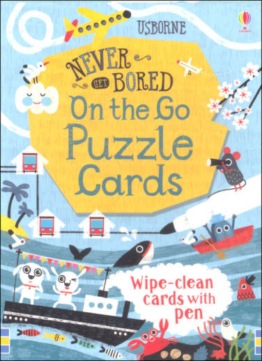 Never Get Bored On the Go Puzzle Cards