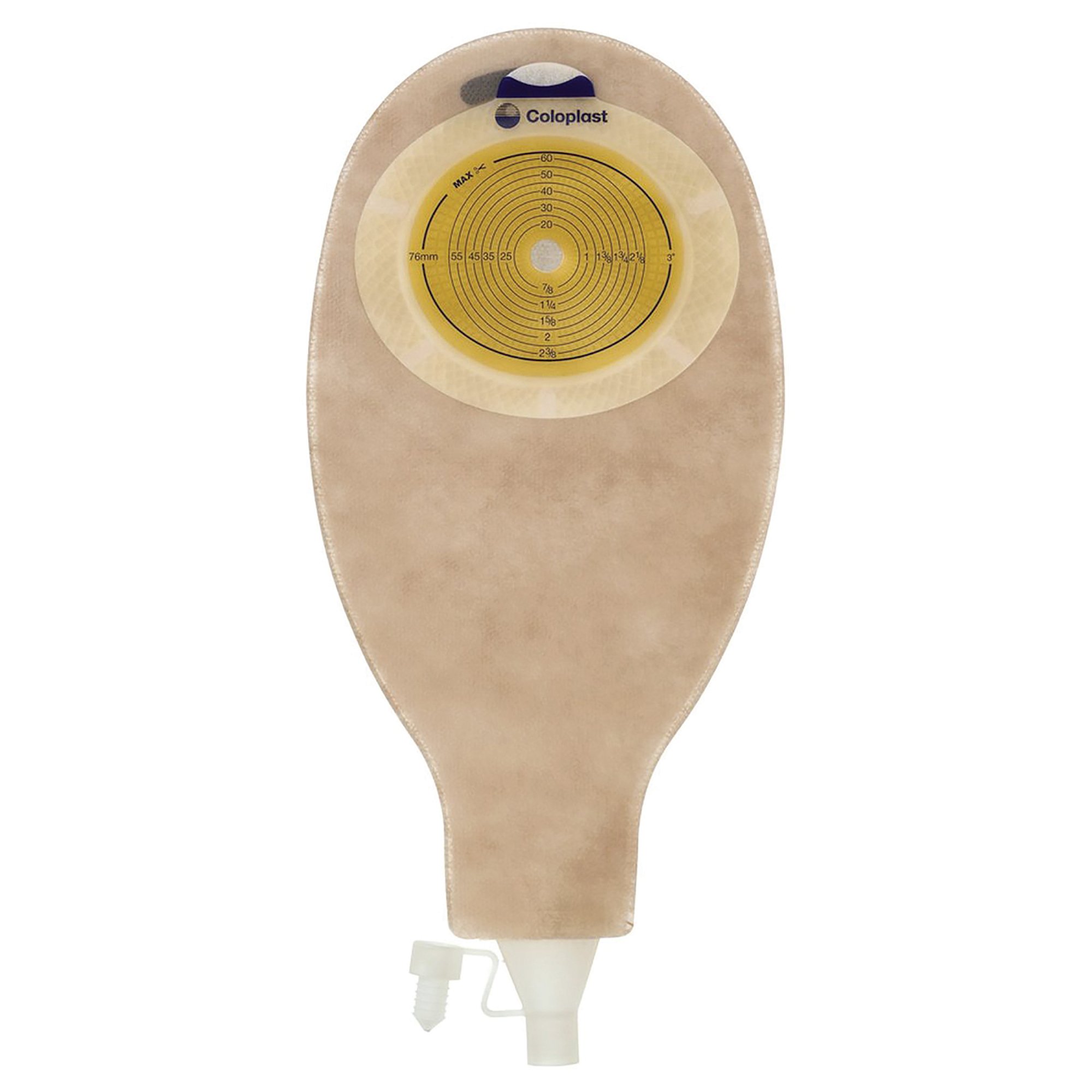 SenSura Flat 1-Piece Opaque Ostomy Pouch, 10  76mm Stomas MK 786048