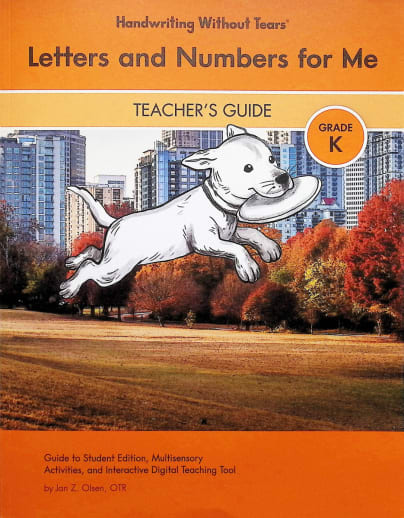 Letters and Numbers for Me 2025 Edition Teacher's Guide | Handwriting Without Tears