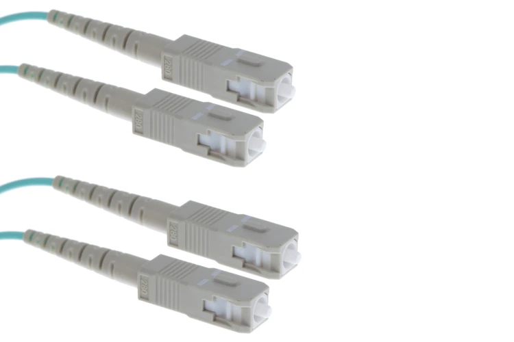 1M SC-SC OM4 40G 50/125 Multimode Duplex Fiber Patch Cable
