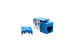 Cat5e RJ45 110 Type Keystone Jack, Blue