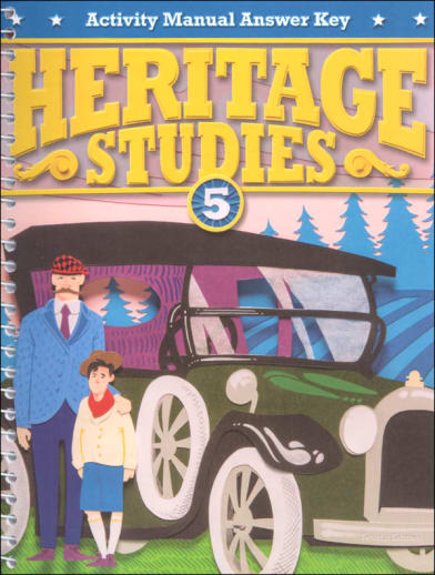 BJU Press Heritage Studies 5 Activity Manual Answer Key 4th Edition