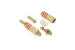 RCA-Female Metal Gold Plated Red Stripe Coil Spring