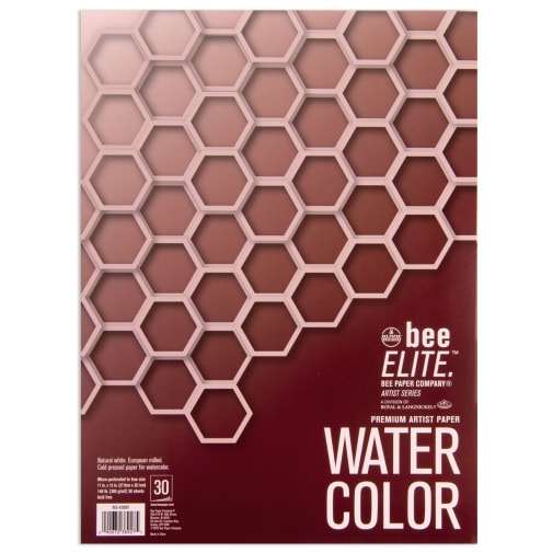 Bee Elite Watercolor Pad 11" x 15" (30 sheets)