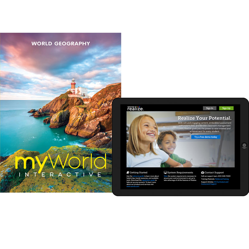 myWorld Interactive: World Geography - Western Hemisphere