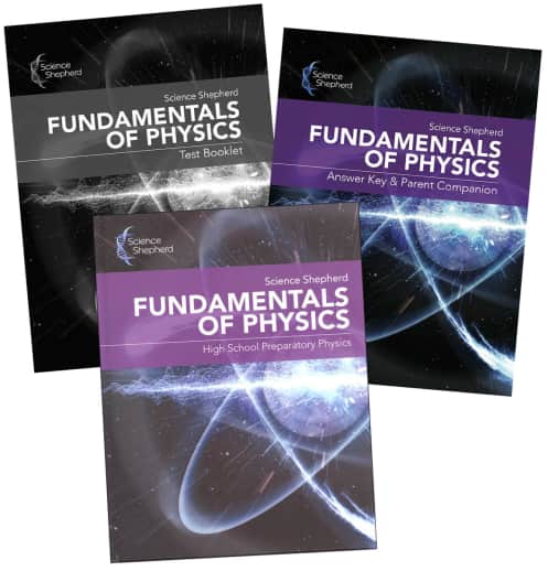 Science Shepherd Fundamentals of Physics 3-Book Set