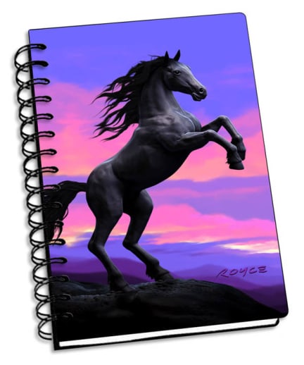 Stallion 3D Notebook 4" x 6"