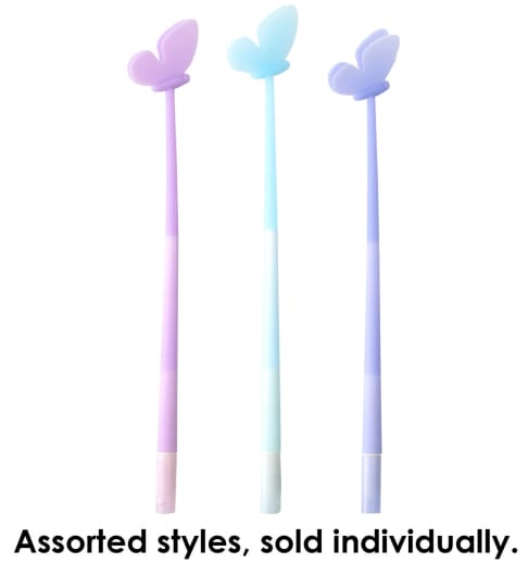 Butterfly Wiggle Gel Pen (assorted style)