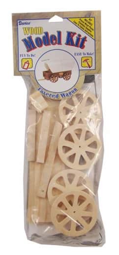 Covered Wagon Wood Model Kit