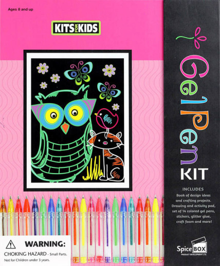 Glitter Colors Gel Pens Set, Glitter Pens Children