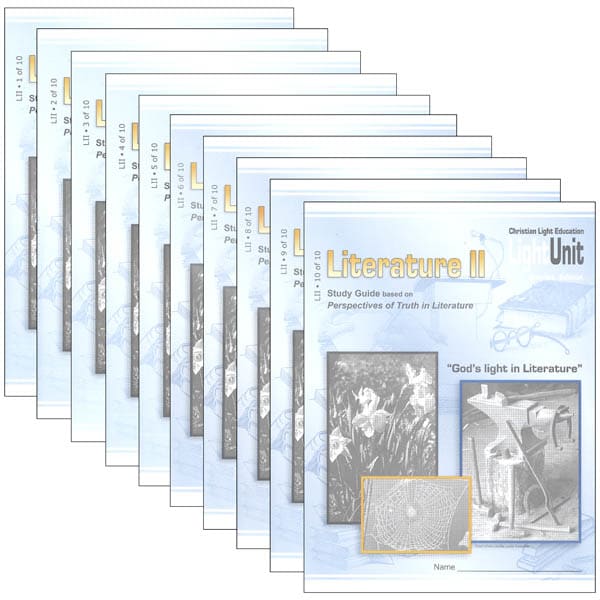 Christian Light Literature II LightUnit 1-10 Set Sunrise Edition