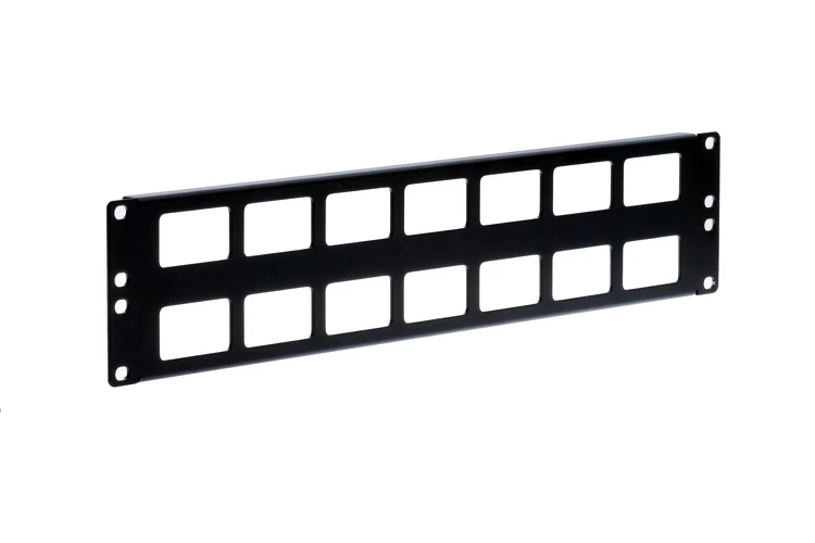 Kendall Howard 2U Cable Routing Blank