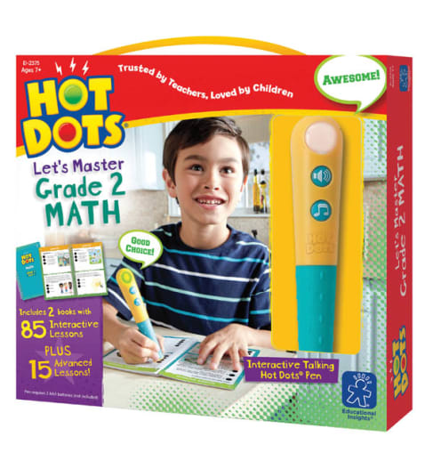 Hot Dots Let's Master Math Grade 2