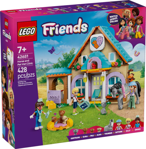 LEGO Friends Horse and Pet Vet Clinic (42651)