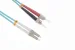 20M LC-ST OM3 10 Gig 50/125 Multimode Duplex UPC Fiber Patch Cable