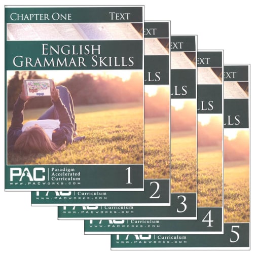 English Grammar Skills Text Package (Chapters 1-5)