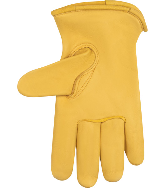 Grain Deerskin Driver, Golden, large