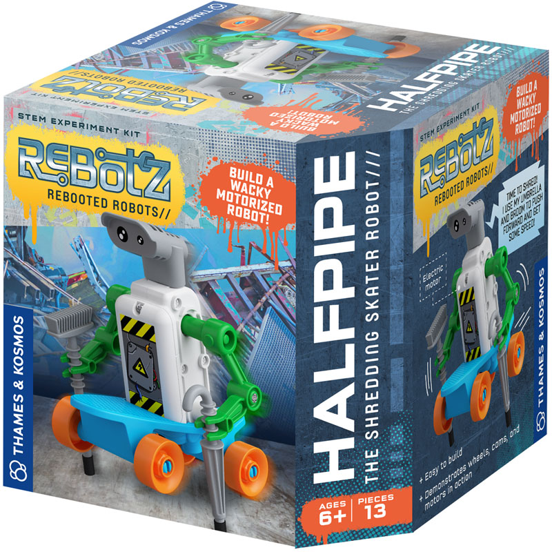 Halfpipe the Shredding Skater Robot