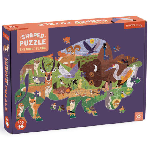 Great Plains 300 Piece Shaped Scene Puzzle