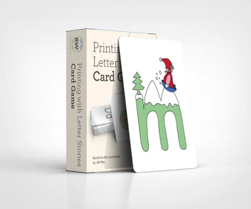 Printing with Letter Stories Card Game