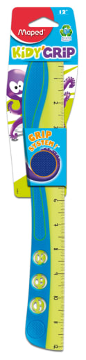 Kidy Grip Ruler 12"