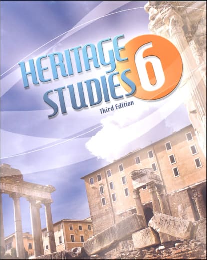BJU Press Heritage Studies 6 Student Text 3rd Edition (copyright update)