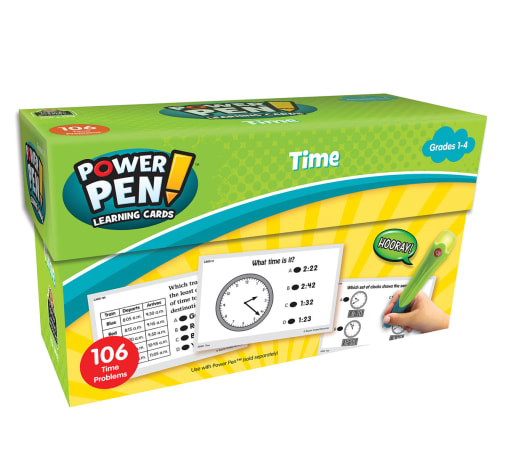 Power Pen Learning Cards: Time