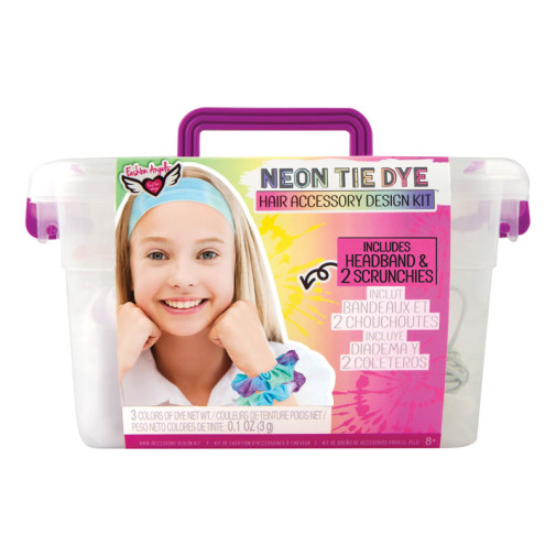 Hair Accessory Design Keeper Crate Neon Tie Dye Hair Accessory Design Keeper Crate Neon Tie Dye