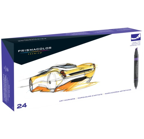 Prismacolor Double-Ended Marker Set 24-color