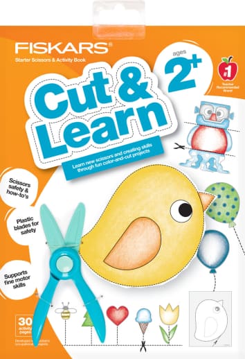 Fiskars Cut & Learn 2+ with Starter Scissors