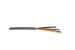 Silver Satin Modular Cable, 4 Conductor, 1000 Ft.
